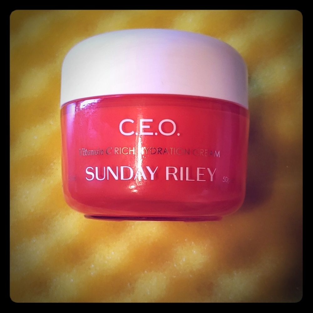 Sunday Riley CEO Vit C Rich Hydration Cream